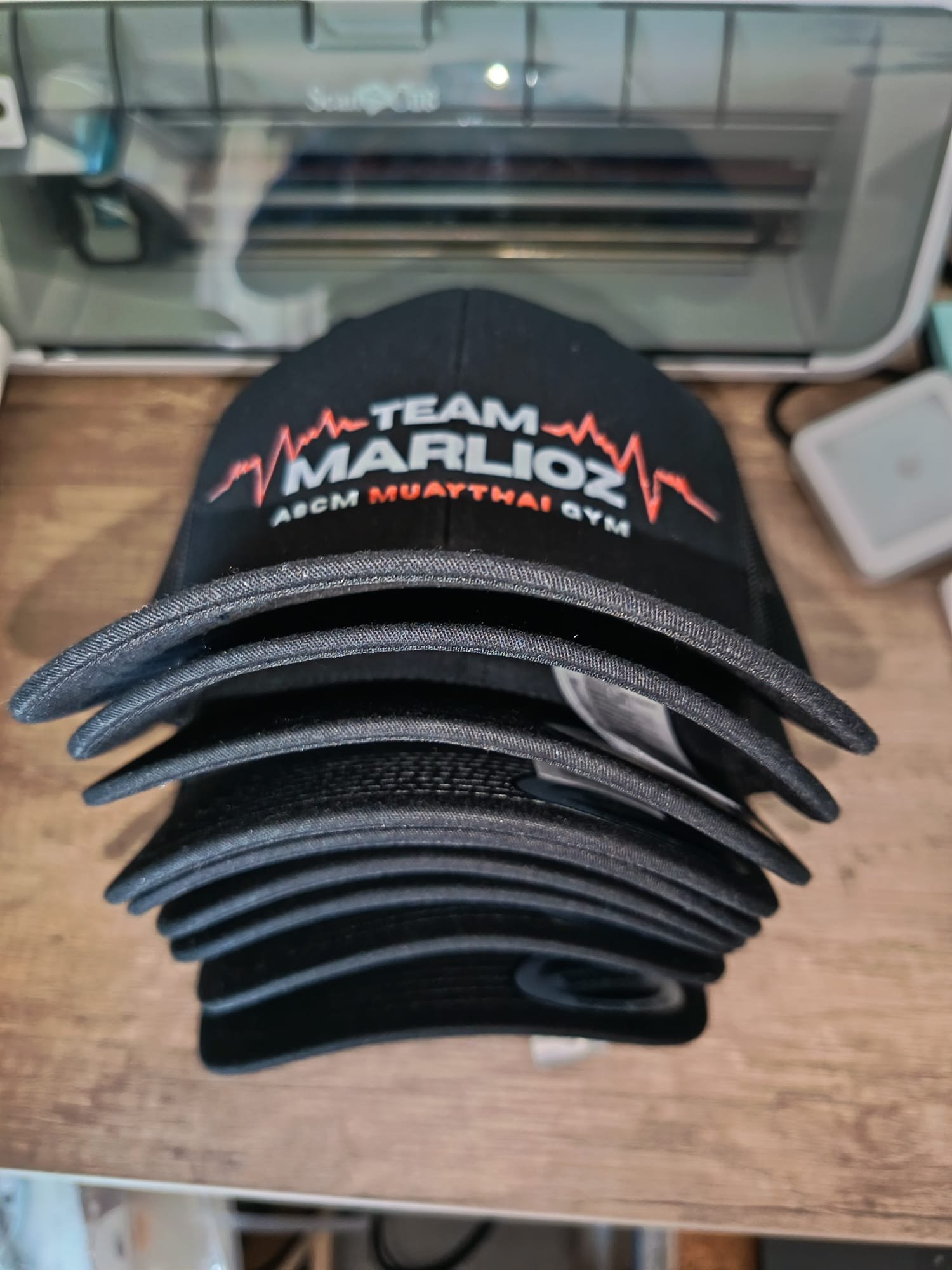 Personnalisation de casquette sur mesure