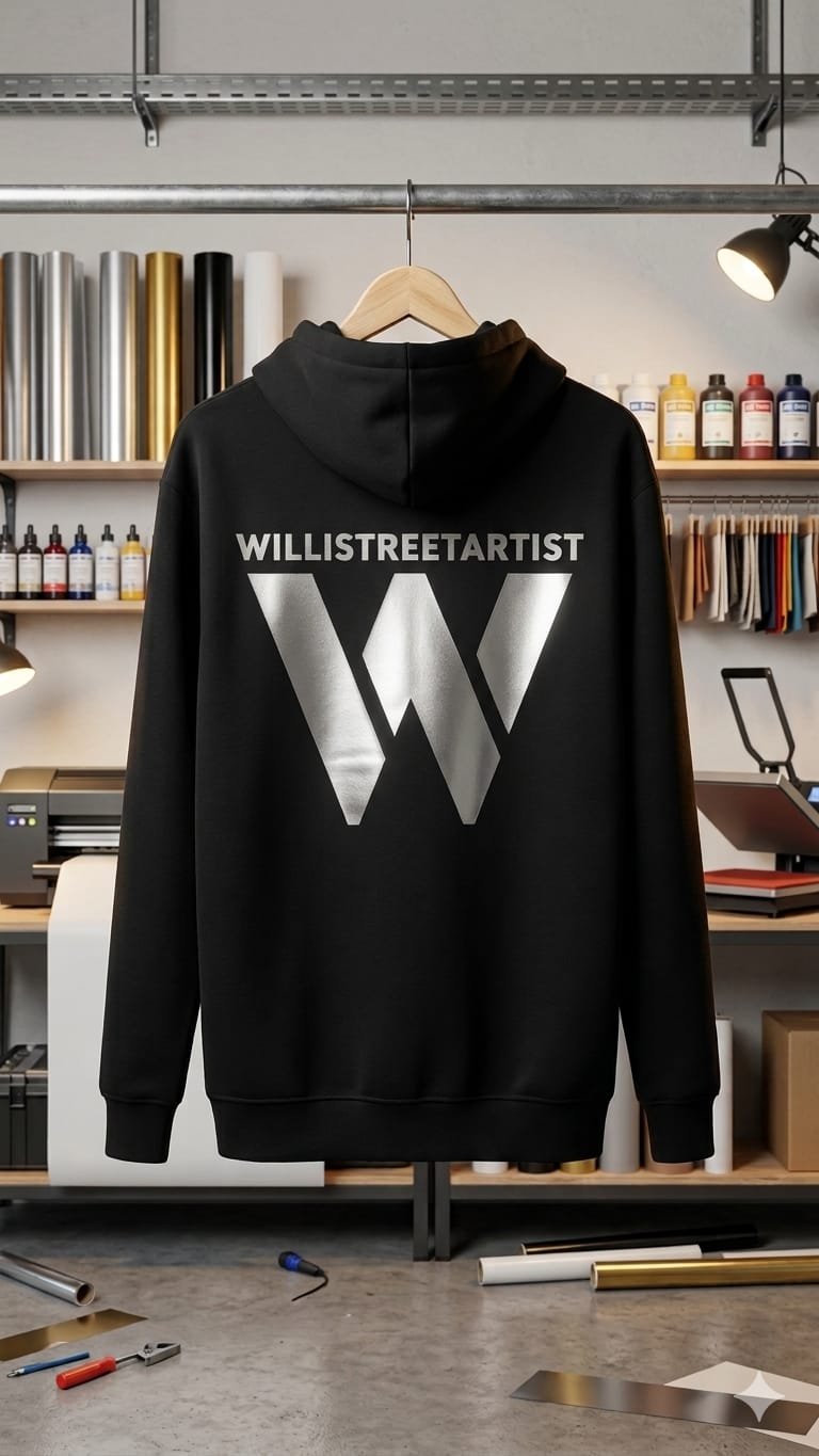 Sweat marquage artistique Willis